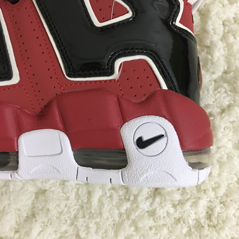 Authentic Nike Air More Uptempo RED Black